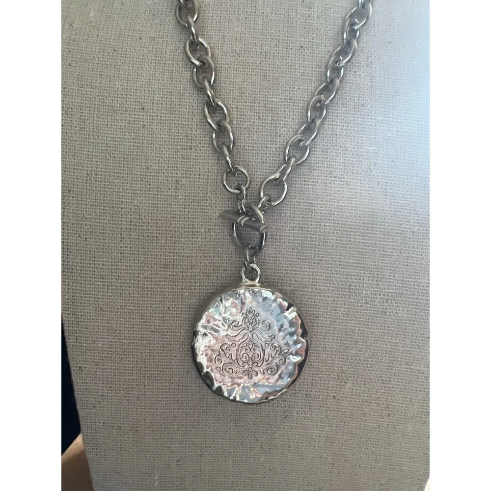 Greek Bubble Charm Chain Necklace from Occasionally Made — 18”
